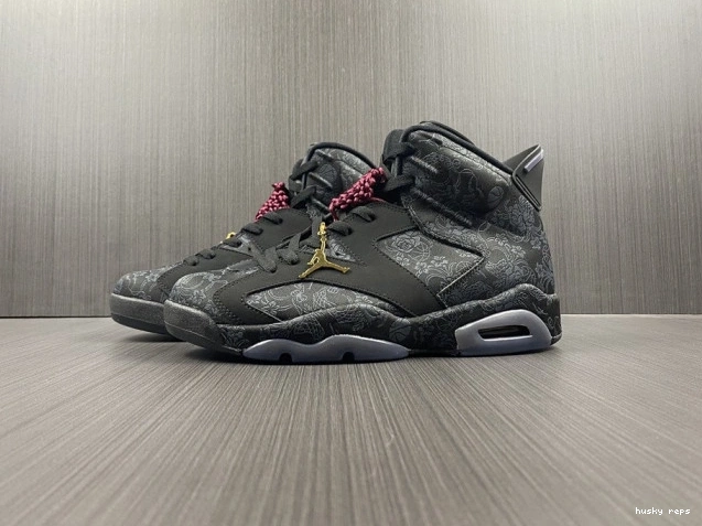 Rep Husky 6 Jordan (W) Black DB9818-001 Retro SD Triple 0808